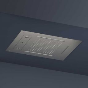 Plafond Hotbath Mate + Pommeau de douche intégré M190