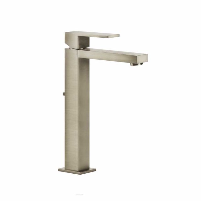 Gessi Rettangolo Miscelatore Monocomando Alto Lavabo 11922-Finox Brushed Nickel