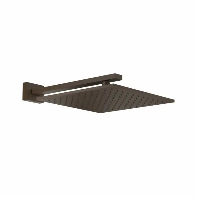 Gessi Rettangolo Shower Soffione Doccia a Parete 15185-Dark Bronze - Gessi