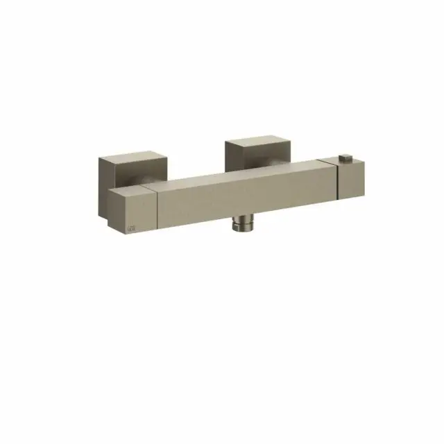 Gessi Rettangolo K Miscelatore Termostatico Esterno Doccia 19431-Finox Brushed Nickel