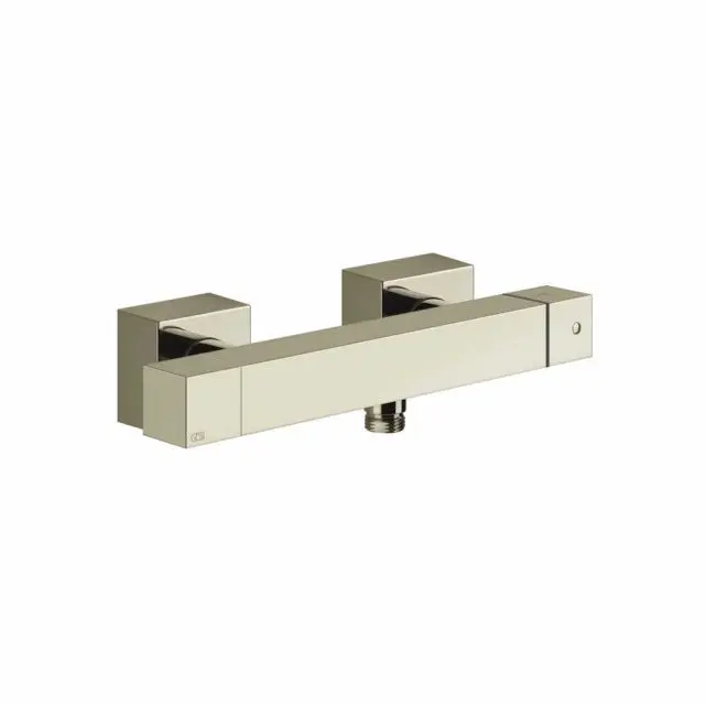 Gessi Rettangolo K Miscelatore Termostatico Esterno Doccia 19431-Nickel PVD