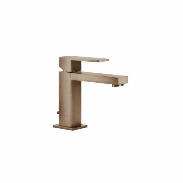 Gessi Rettangolo Miscelatore monocomando lavabo 20001-Copper Brushed PVD