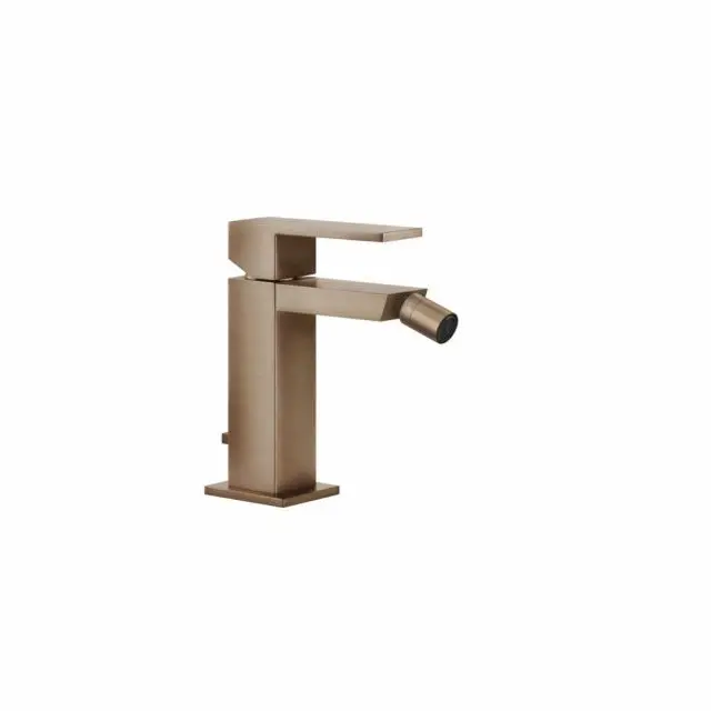 Gessi Rettangolo Miscelatore Monocomando Bidet Aeratore Orientabile 20007-Copper Brushed PVD