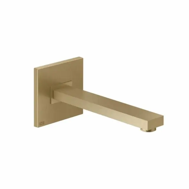 Gessi Rettangolo K Bocca da Parete 20114-Warm Bronze Brushed PVD