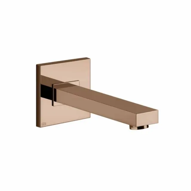 Gessi Rettangolo K bocca di erogazione vasca 20120-Copper PVD