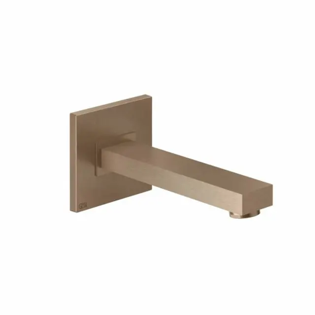 Gessi Rettangolo K bocca di erogazione vasca 20120-Copper Brushed PVD