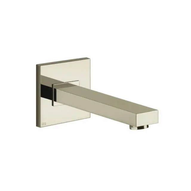 Gessi Rettangolo K bocca di erogazione vasca 20120-Nickel PVD
