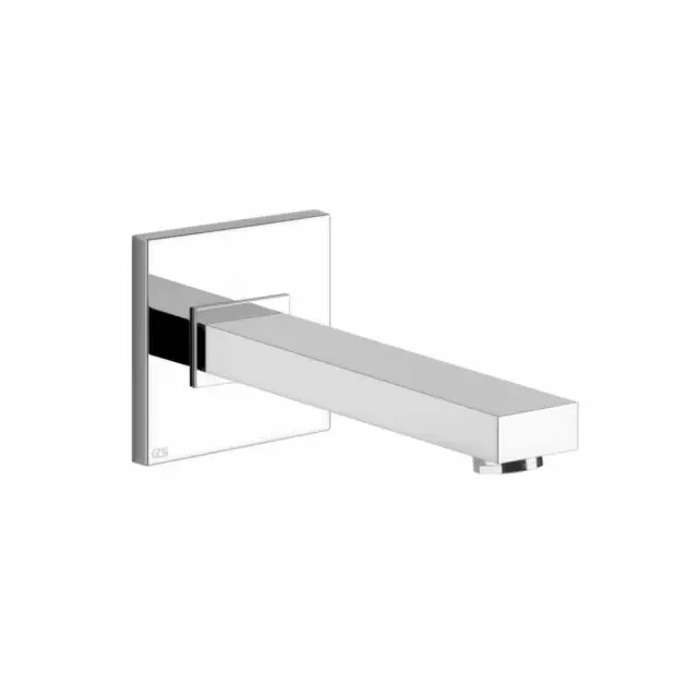 Gessi Rettangolo K bocca di erogazione vasca lunghezza personalizzabile 20121-Cromo