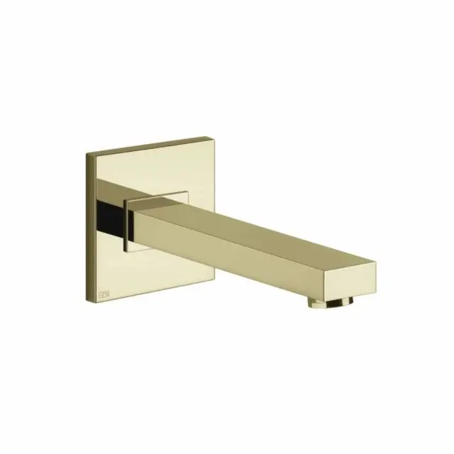 Gessi Rettangolo K bocca di erogazione vasca lunghezza personalizzabile 20121-Brass PVD
