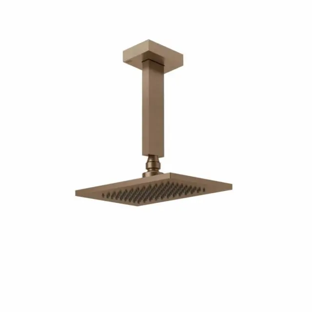 Gessi Rettangolo Shower Soffione Doccia a Soffitto 20151-Copper Brushed PVD