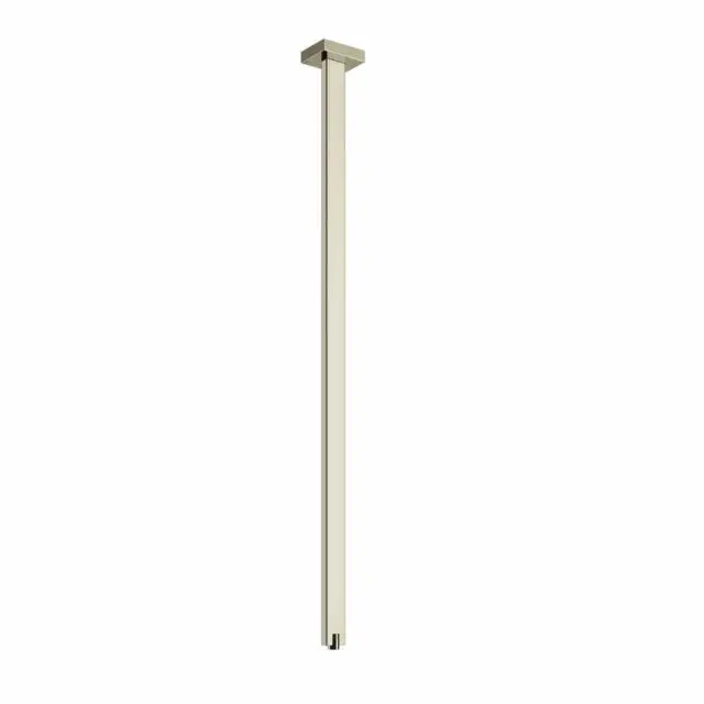 Gessi Rettangolo K Bocca a Soffitto Lunghezza Personalizzabile 20199-Nickel PVD