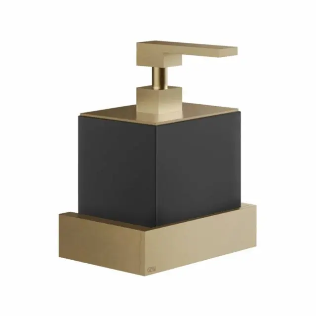 Gessi Rettangolo Dispenser a Parete 20814-Warm Bronze Brushed PVD