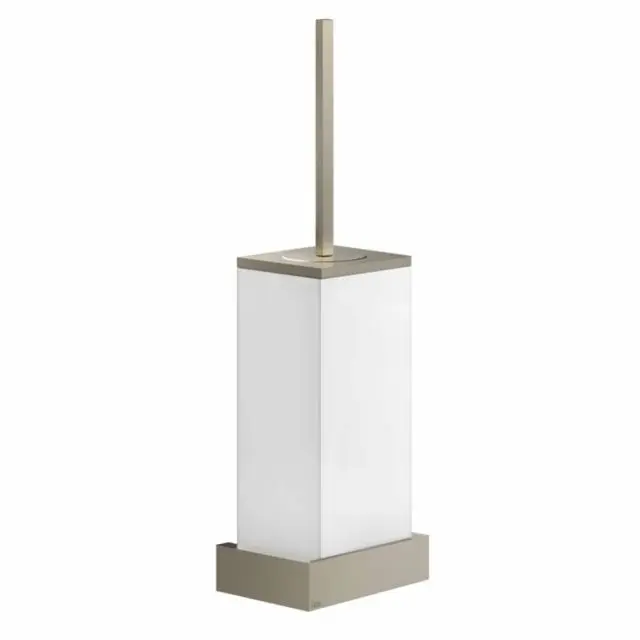 Gessi Rettangolo Porta Scopino a Parete 20819-Finox Brushed Nickel