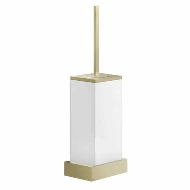 Gessi Rettangolo Porta Scopino a Parete 20819-Brass Brushed PVD