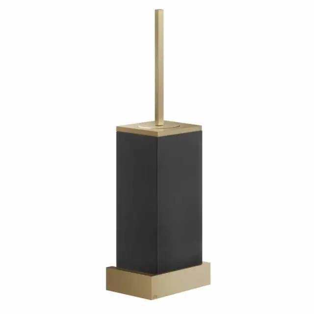 Gessi Rettangolo Porta Scopino a Parete 20820-Warm Bronze Brushed PVD