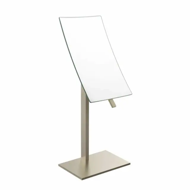 Gessi Rettangolo Specchio D'Appoggio 20988-Finox Brushed Nickel