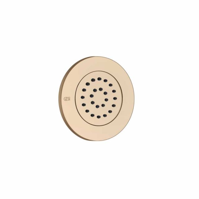 Gessi Venti20 Soffione Laterale 32982+32985-Warm Bronze PVD