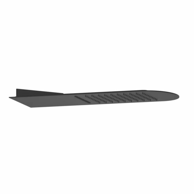Gessi Tremillimetri soffione doccia a parete 33053-Matte Black