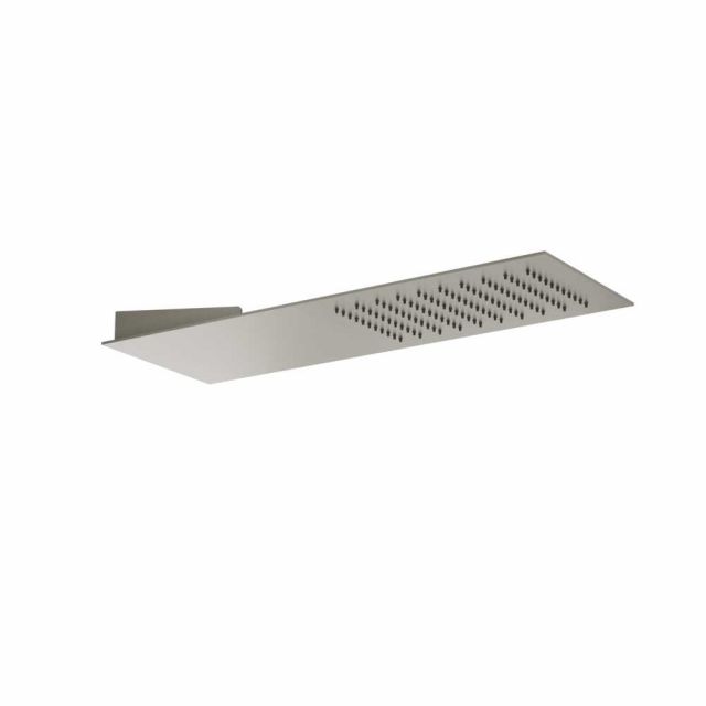 Gessi Tremillimetri soffione doccia a parete 33061-Steel Brushed