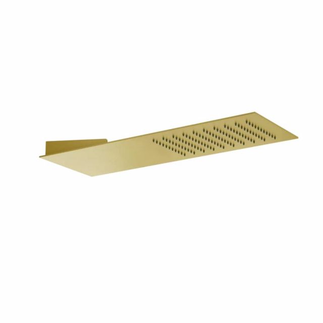 Gessi Tremillimetri soffione doccia a parete 33061-Gold Brushed PVD