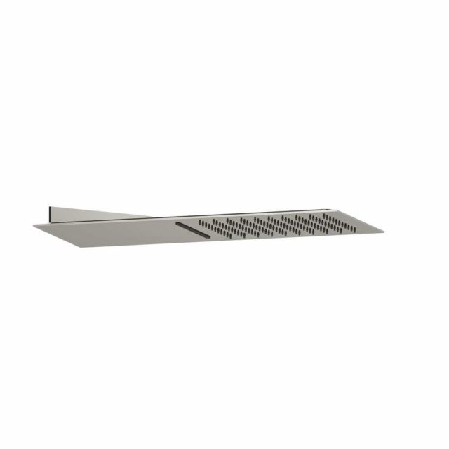 Gessi Tremillimetri soffione doccia a parete 33063-Mirror Steel