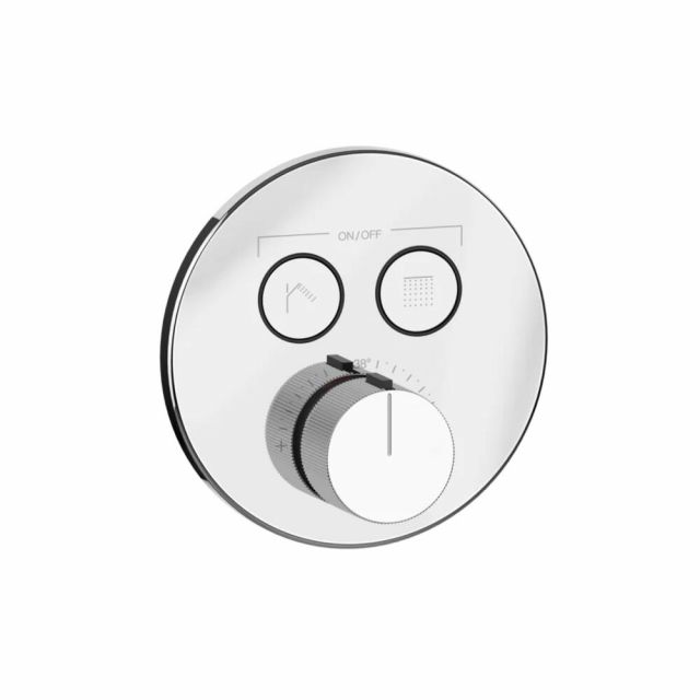 Mitigeur de douche Gessi Hi-Fi Comfort à deux fonctions 38713+38267