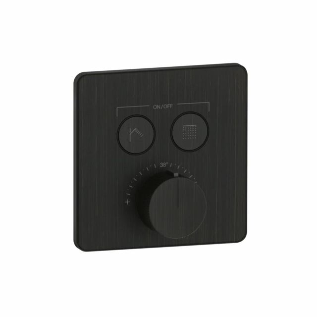 Gessi HI-FI Comfort Miscelatore a due funzioni 38718+38267-Aged Bronze