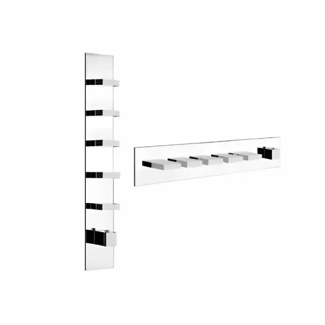 Gessi Rettangolo Shower miscelatore termostatico + parte ad incasso 43030+43109-Cromo