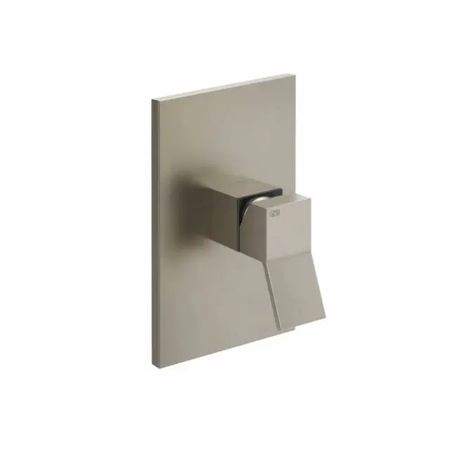 Gessi Rettangolo K miscelatore monocomando + parte ad incasso 53061+44655-Finox Brushed Nickel