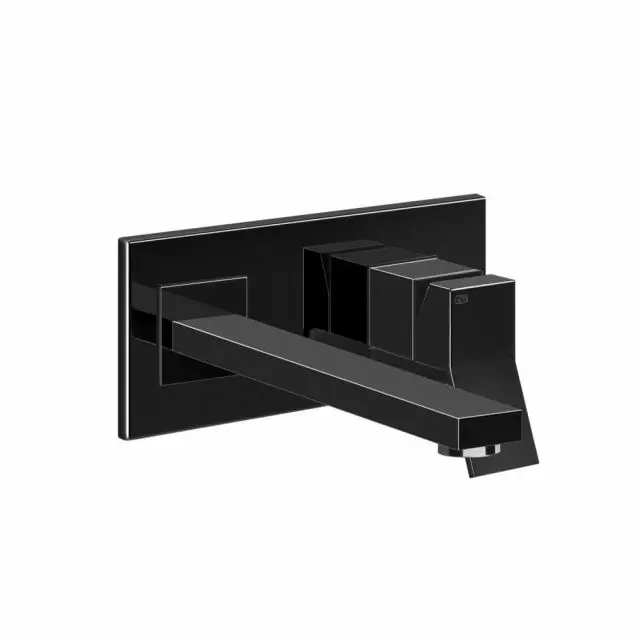 Gessi Rettangolo K miscelatore monocomando + parte ad incasso 53090+44697-Black Metal PVD