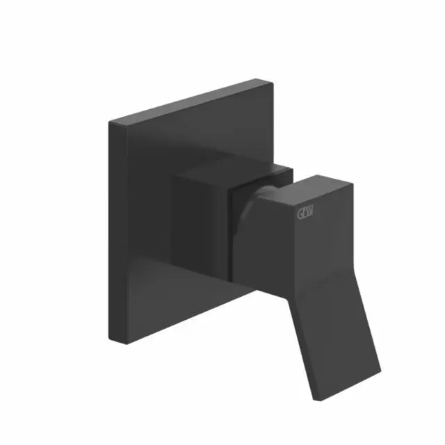 Gessi Rettangolo K miscelatore monocomando + parte ad incasso 53109+46112-Matte Black