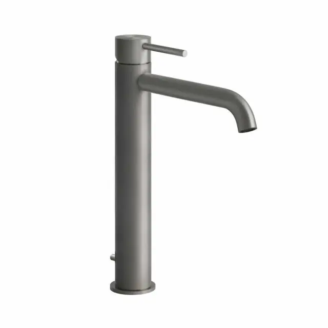 Gessi 316 Flessa Miscelatore Monocomando Lavabo Alto 54003-Steel Brushed