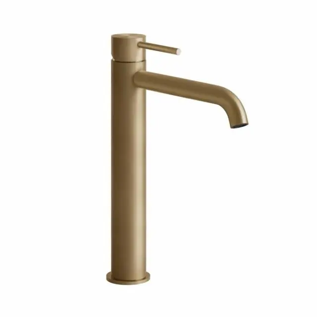 Gessi 316 Flessa Miscelatore Monocomando Lavabo Alto 54006-Warm Bronze Brushed PVD