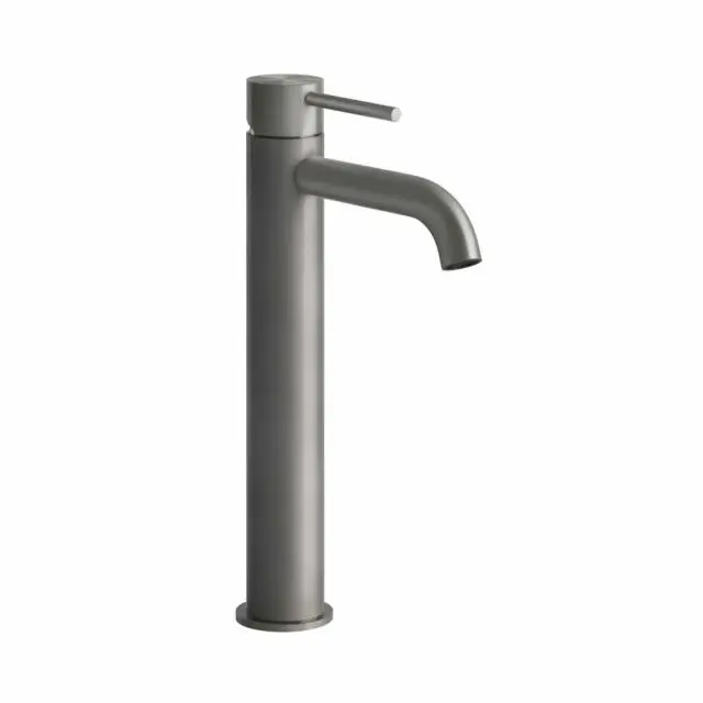 Gessi 316 Flessa Miscelatore Monocomando Lavabo Alto 54009-Steel Brushed
