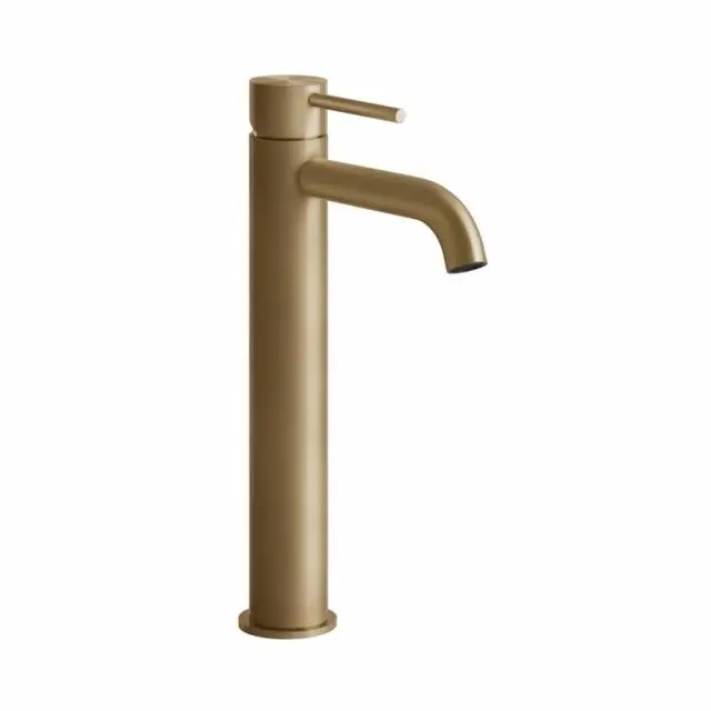 Gessi 316 Flessa Miscelatore Monocomando Lavabo Alto 54009-Warm Bronze Brushed PVD