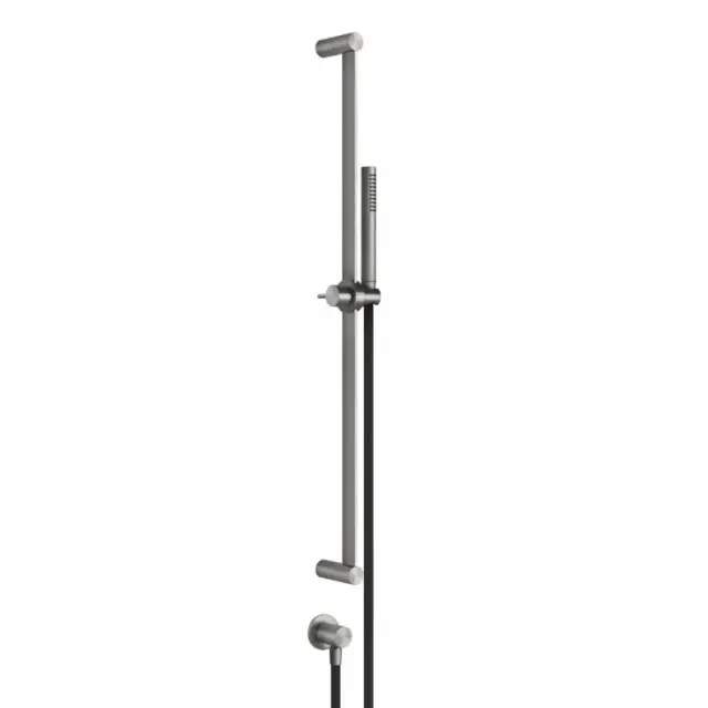 Gessi 316 Asta Saliscendi con Doccetta 54045-Steel Brushed
