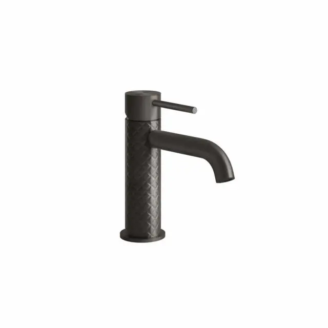 Gessi 316 Intreccio Miscelatore Monocomando Lavabo 54102-Black Metal Brushed PVD