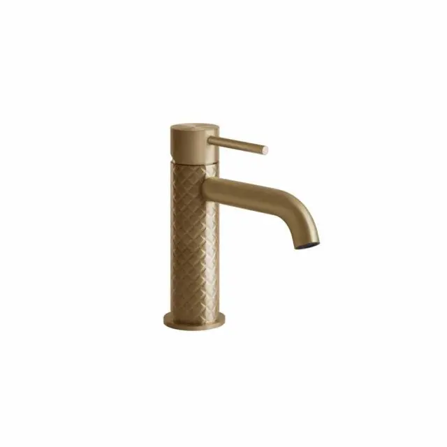 Gessi 316 Intreccio Miscelatore Monocomando Lavabo 54102-Warm Bronze Brushed PVD