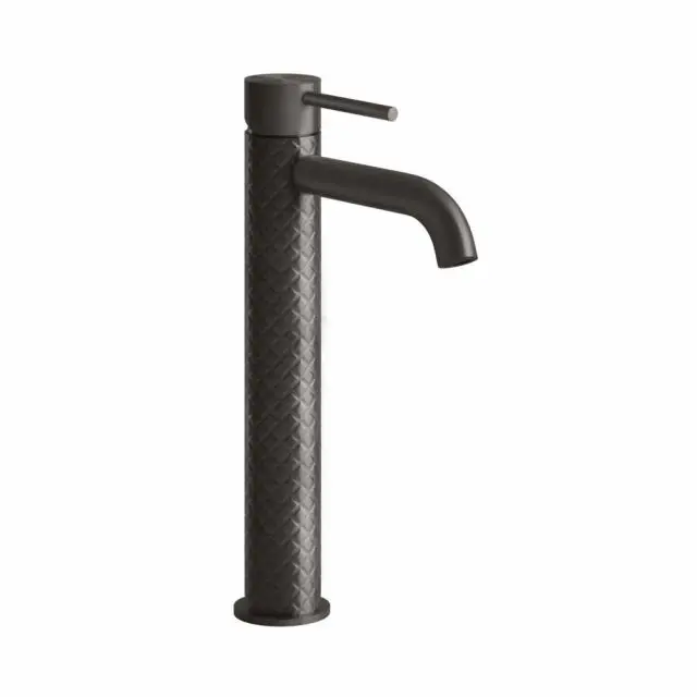 Gessi 316 Intreccio Miscelatore Monocomando Lavabo Alto 54109-Black Metal Brushed PVD
