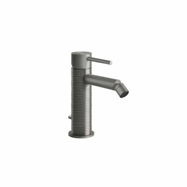 Gessi 316 Trame Miscelatore Monocomando Bidet Aeratore Orientabile 54307-Steel Brushed