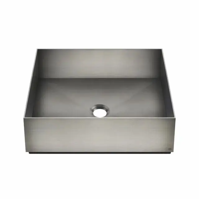 Gessi Anello Total Look Lavabo d'appoggio 54605-Steel Brushed