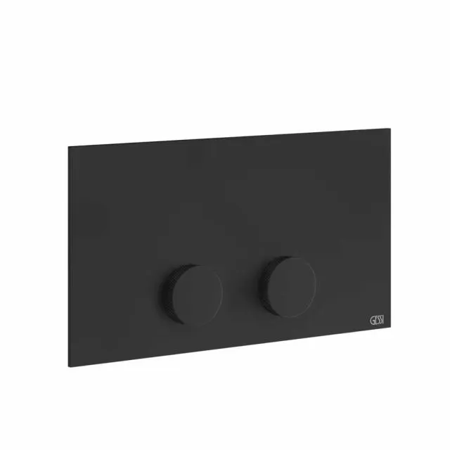Gessi Anello Total Look Placca di Scarico 54625-Matt Black