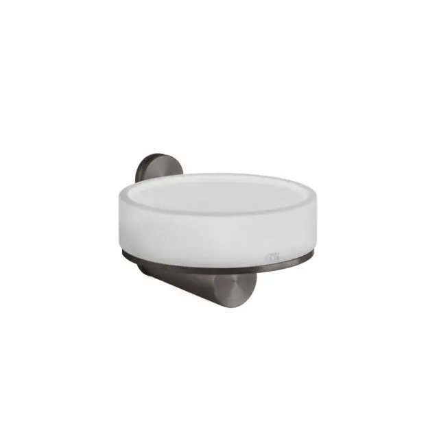 Gessi 316 Bath-Shower Porta Sapone a Parete 54701-Black Metal Brushed PVD