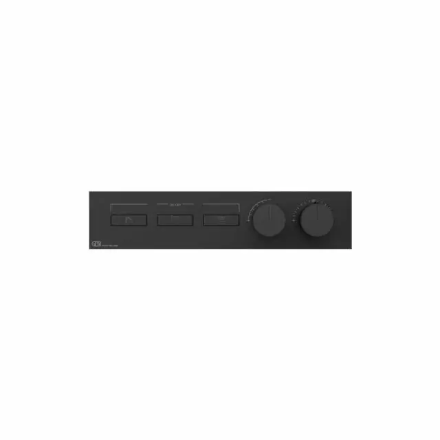 Gessi Hi-Fi Linear Miscelatore Termostatico + Parte ad Incasso 63014+63013-Matte Black