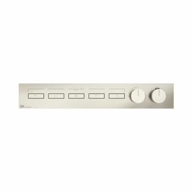 Gessi Hi-Fi Linear Miscelatore Termostatico + Parte ad Incasso 63018+63017-Nickel PVD