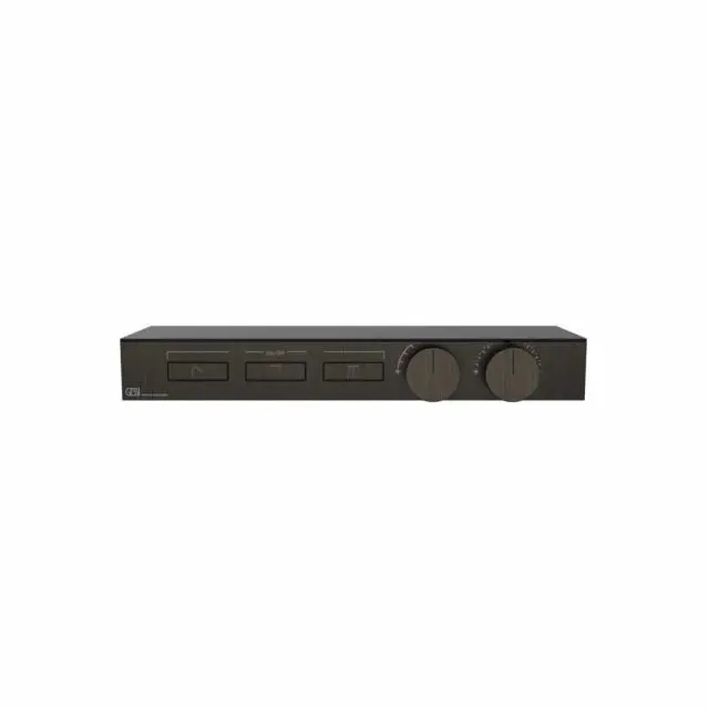 Gessi Hi-Fi Shelf Miscelatore Termostatico + Parte ad Incasso 63024+63023-Aged Bronze