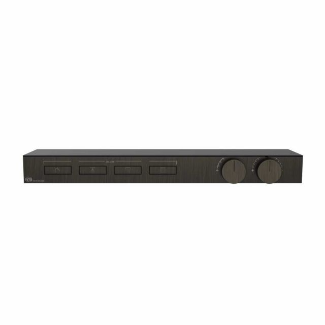 Gessi Hi-Fi Shelf Miscelatore Termostatico + Parte ad Incasso 63026+63025-Aged Bronze