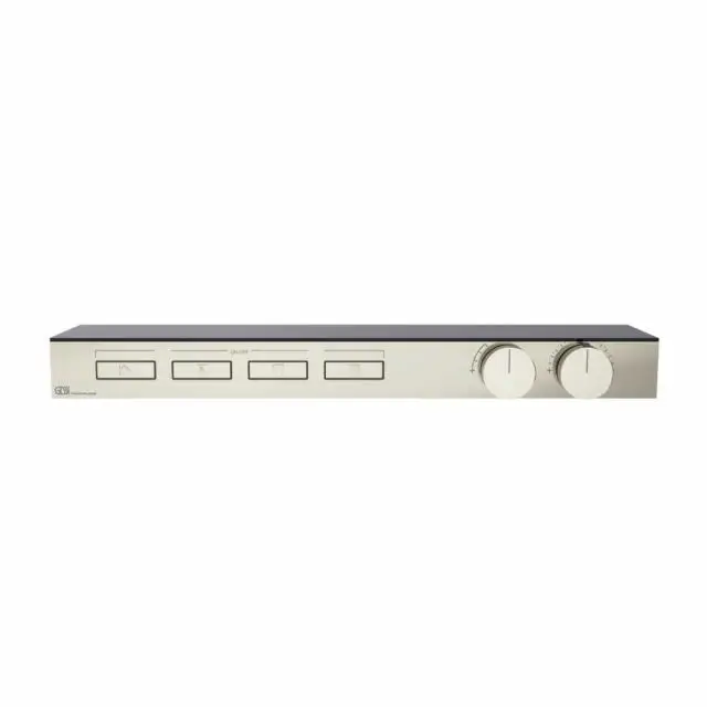Gessi Hi-Fi Shelf Miscelatore Termostatico + Parte ad Incasso 63026+63025-Nickel PVD