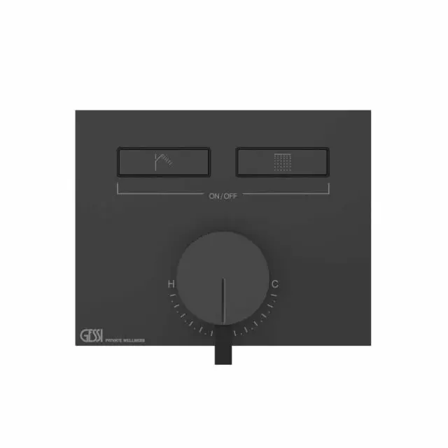 Gessi Hi-Fi Mixer Miscelatore Monocomando + Parte ad Incasso 63079+63055-Matte Black