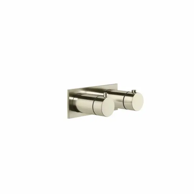 Gessi Anello Miscelatore Termostatico Doccia 63336+54169-Nickel PVD